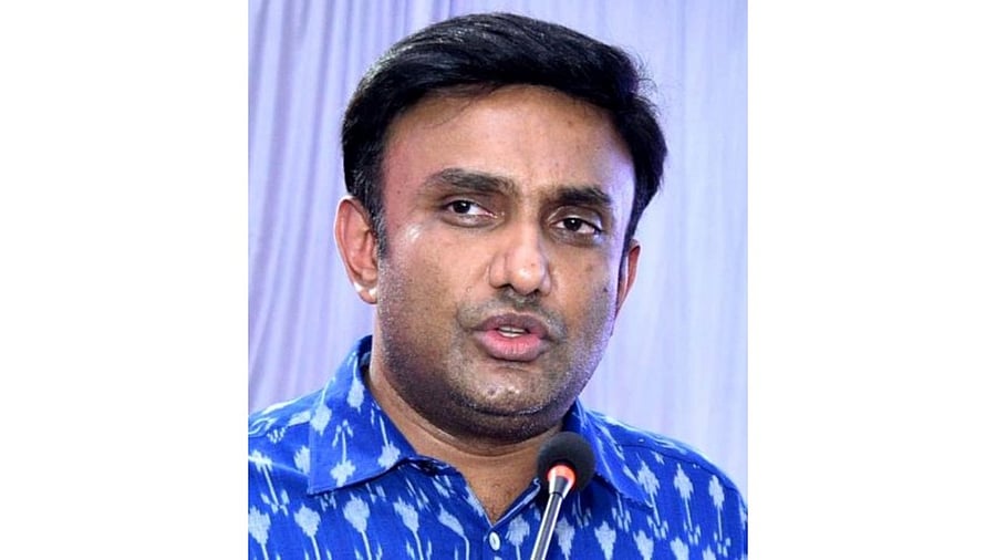 K Sudhakar. Credit: DH File Photo