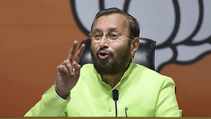 Union Environment Minister and BJP leader Prakash Javadekar. Credit: PTI File Photo
