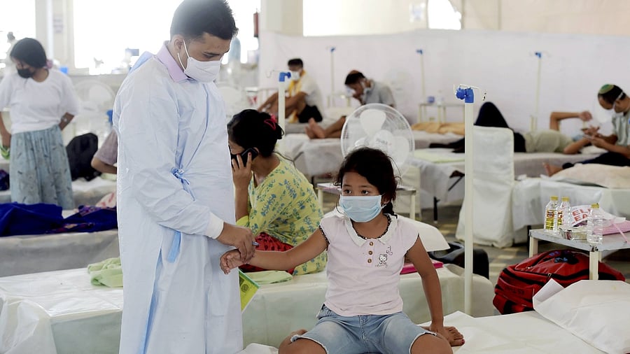 Vaccinating children is not a necessity if adults in contact with them are immunised. Credit: PTI File Photo