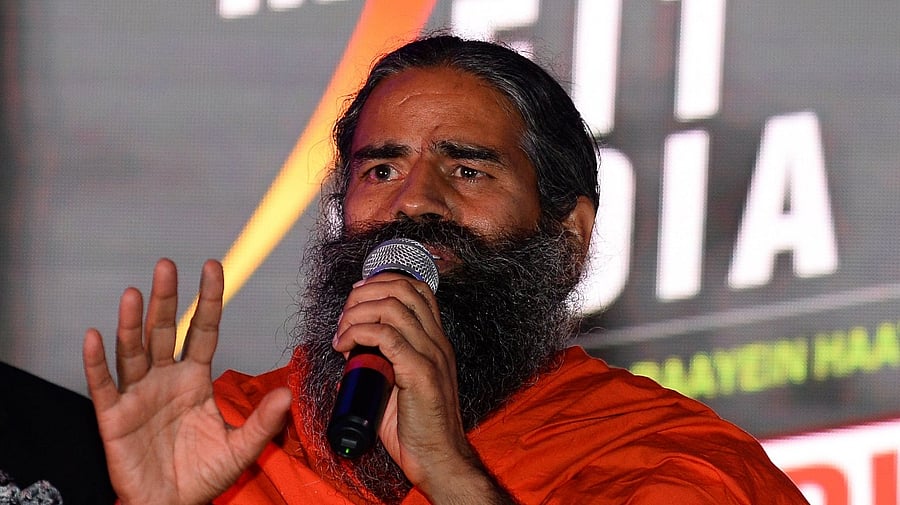 Baba Ramdev. Credit: AFP file photo