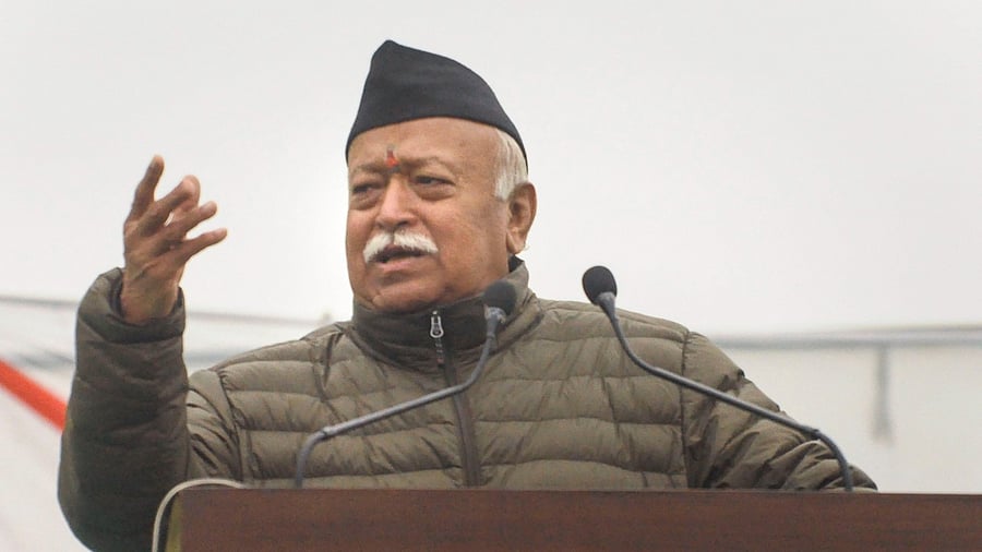 RSS chief Mohan Bhagwat. Credit: PTI File Photo
