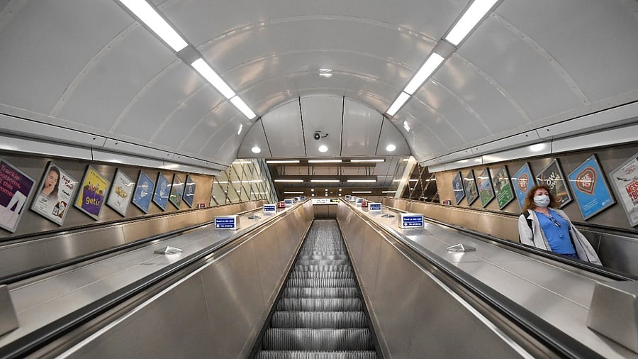 Britain's overall death toll from the pandemic stands at 127,836. Credit: Reuters Photo