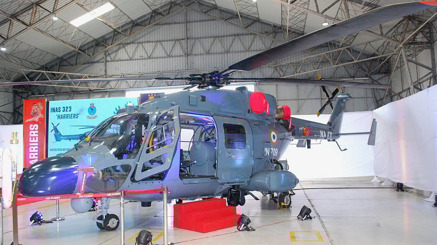 ALH MK III made by HAL. Credit: PTI Photo
