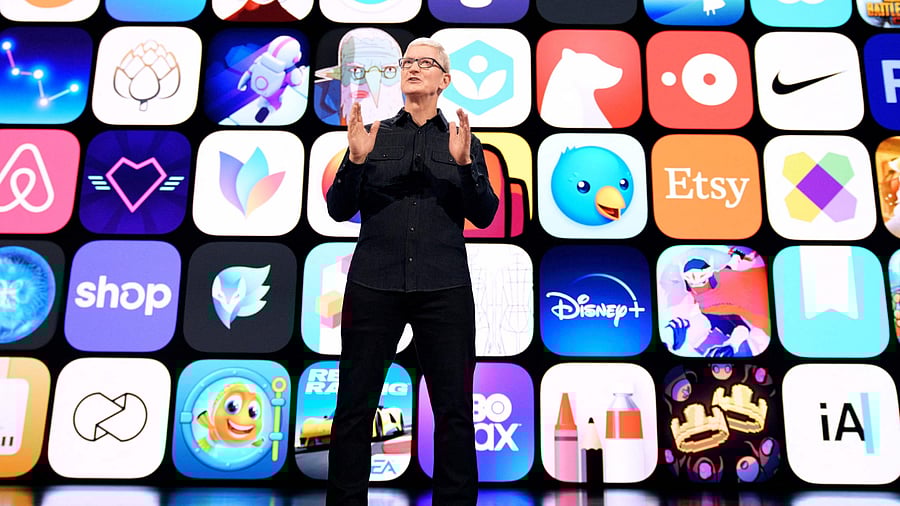 The feature was one of a number of privacy protections Apple announced at its annual software developer conference. Credit: AFP Photo