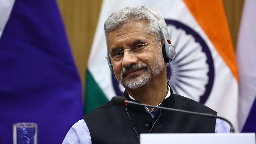 External Affairs Minister S Jaishankar. Credit: Reuters Photo