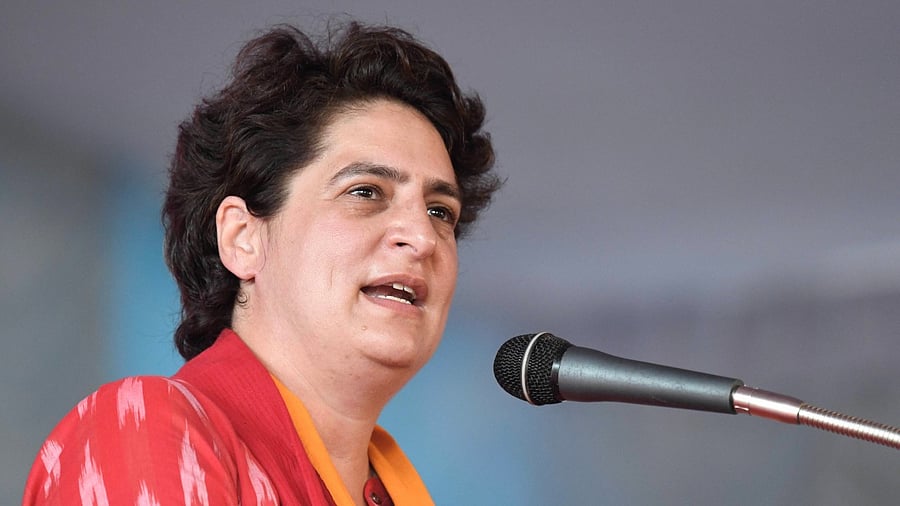 Congress leader Priyanka Gandhi. Credit: PTI File Photo