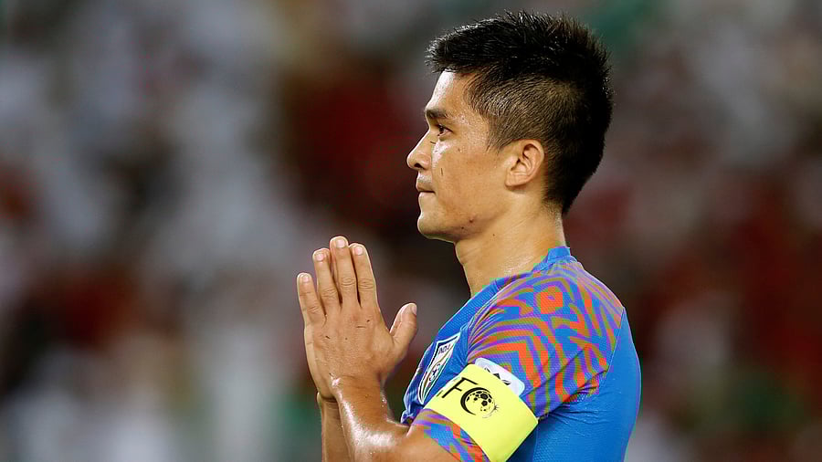 The Indian captain, like he has done so many times before, was once again the game-changer for his team against Bangladesh on Monday. Credit: Reuters Photo