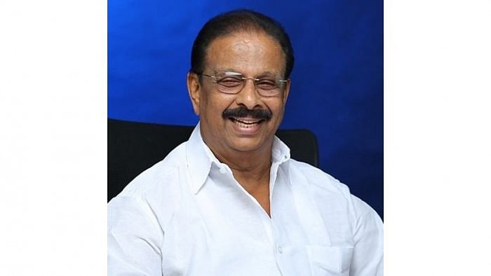 K Sudhakaran. Credit: Twitter Photo/@SudhakaranINC