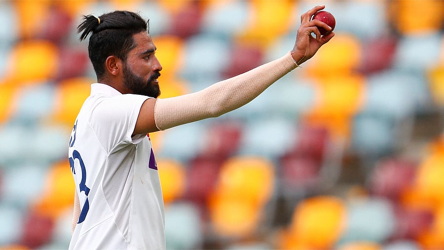 India's Mohammed Siraj. Credit: AP Photo