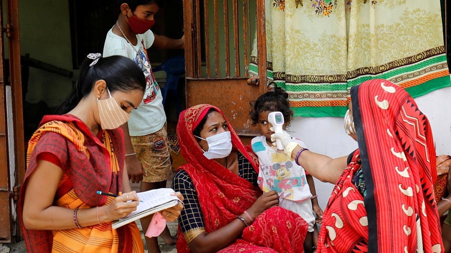 For asymptomatic infection among children, the guidelines recommended no specific medication and promoted Covid-appropriate behaviour. Credit: Reuters Photo