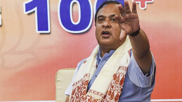 Assam Chief Minister Himanta Biswa Sarma. Credit: PTI Photo