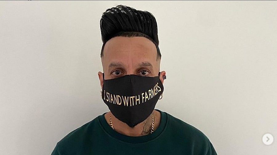 Users checking Jazzy B's account are shown a message saying 'account has been withheld in India in response to a legal demand'. Credit: Instagram/@jazzyb