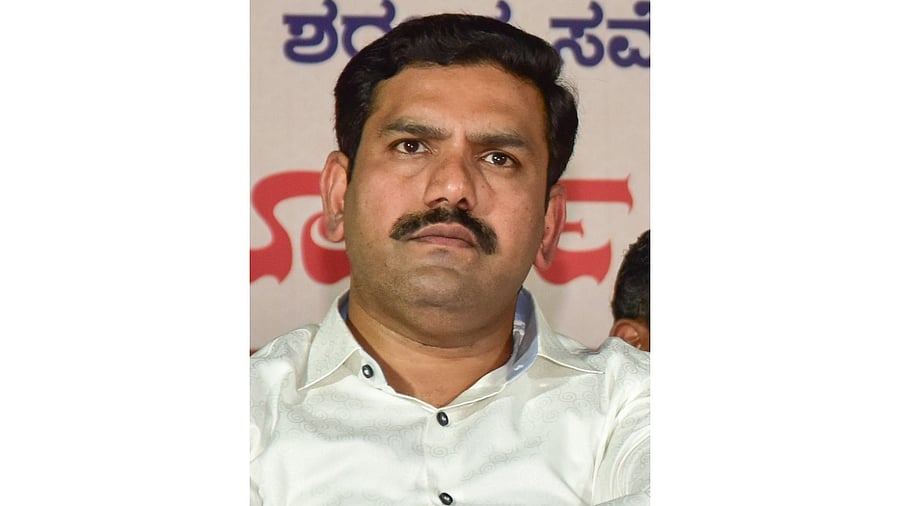 B Y Vijayendra, son of Karnataka CM B S Yediyurappa. Credit: DH File Photo