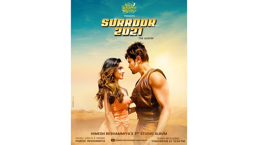 The poster of 'Surroor 2021'. Credit: Facebook/HimeshReshammiya