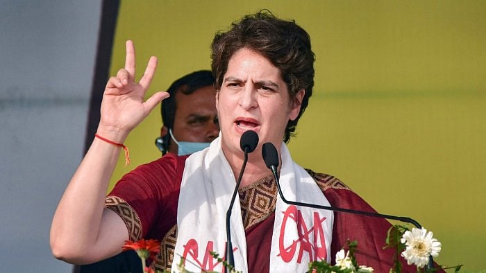 Congress leader Priyanka Gandhi. Credit: PTI File photo
