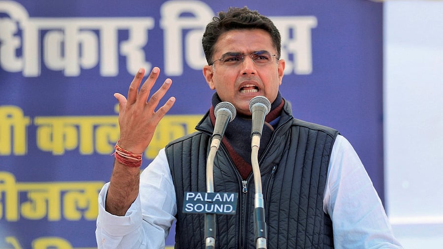 Senior Congress leader Sachin Pilot. Credit: PTI file photo