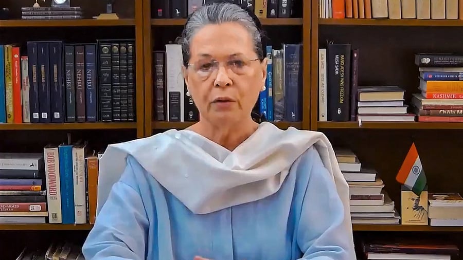Congress Interim President Sonia Gandhi. Credit: PTI File Photo