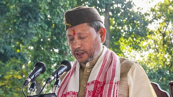 Chief Minister Tirath Singh Rawat. Credit: PTI File Photo