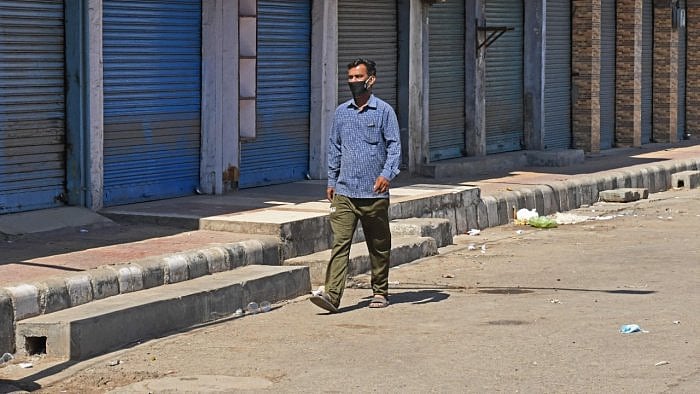 Means of public transport like auto rickshaws and tempos have been allowed to ply on the roads. Credit: AFP Photo