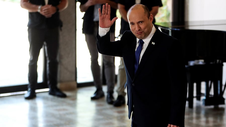 Israel's newly elected Prime Minister Naftali Bennett. Credit: Reuters Photo