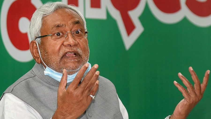 The ruling JD (U) has vehemently denied its role in the LJP split. Pictured: Bihar CM Nitish Kumar. Credit: PTI Photo