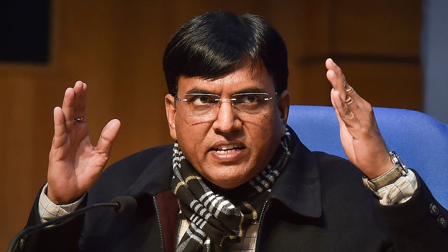 Minister of State for Shipping (Independent Charge) and Chemicals & Fertilizers, Mansukh Mandaviya. Credit: PTI File Photo