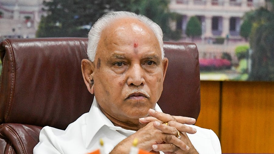 Karnataka Chief Minister B S Yediyurappa. Credit: CMO Karnataka Photo