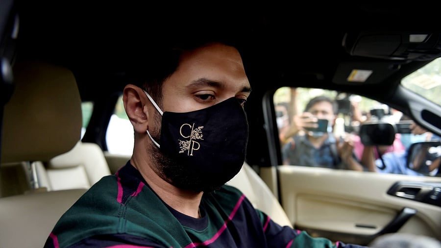 Loyalists of Chirag Paswan stormed the party's state headquarters. Credit: PTI Photo