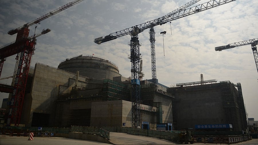 The facility is partly owned by EDF along with state-owned China General Nuclear Power Group. Credit: AFP File Photo