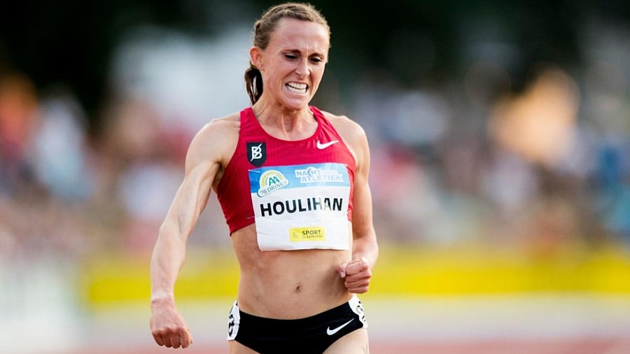 US athlete Shelby Houlihan. Credit: AFP Photo