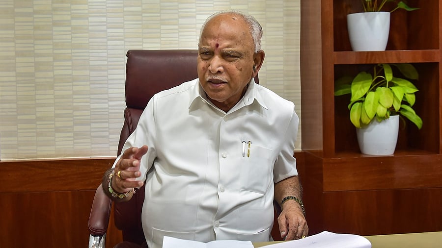 Karnataka Chief Minister B S Yediyurappa. Credit: PTI File Photo