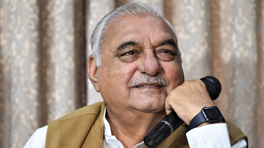 Former Haryana chief minister Bhupinder Singh Hooda. Credit: PTI Photo