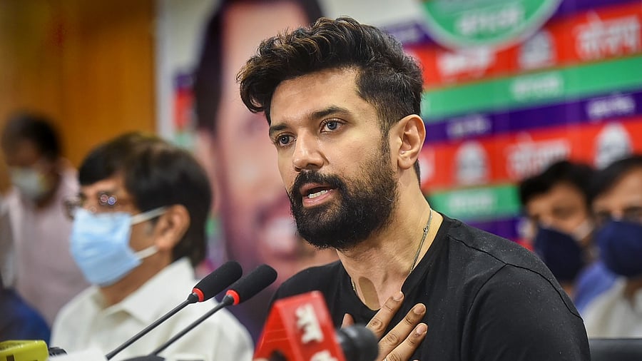 MP Chirag Paswan. Credit: PTI Photo