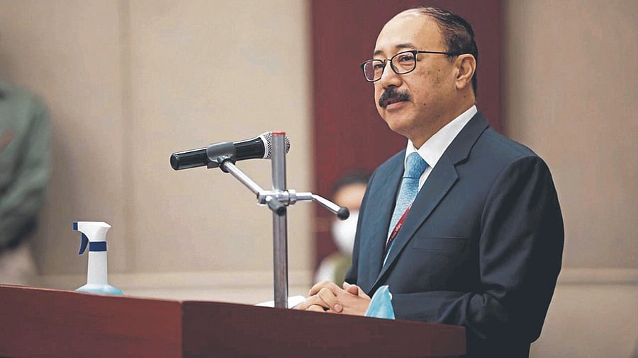 Foreign Secretary Harsh Vardhan Shringla. Credit: PTI Photo