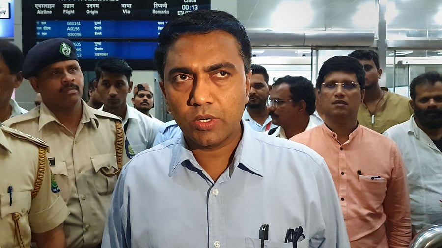 Goa Chief Minister Pramod Sawant. Credit: PTI File Photo