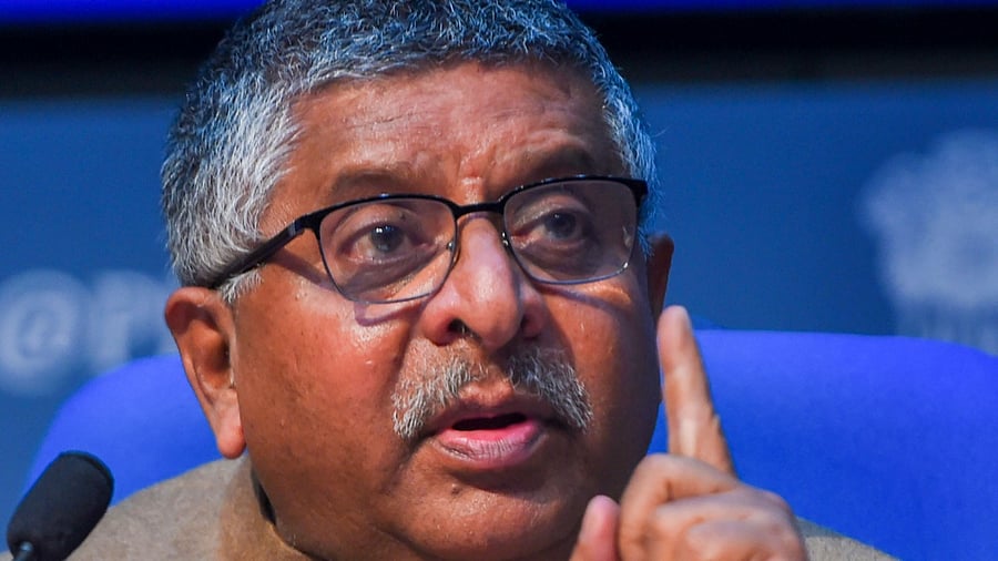 Union Law Minister Ravi Shankar Prasad. Credit: PTI File Photo