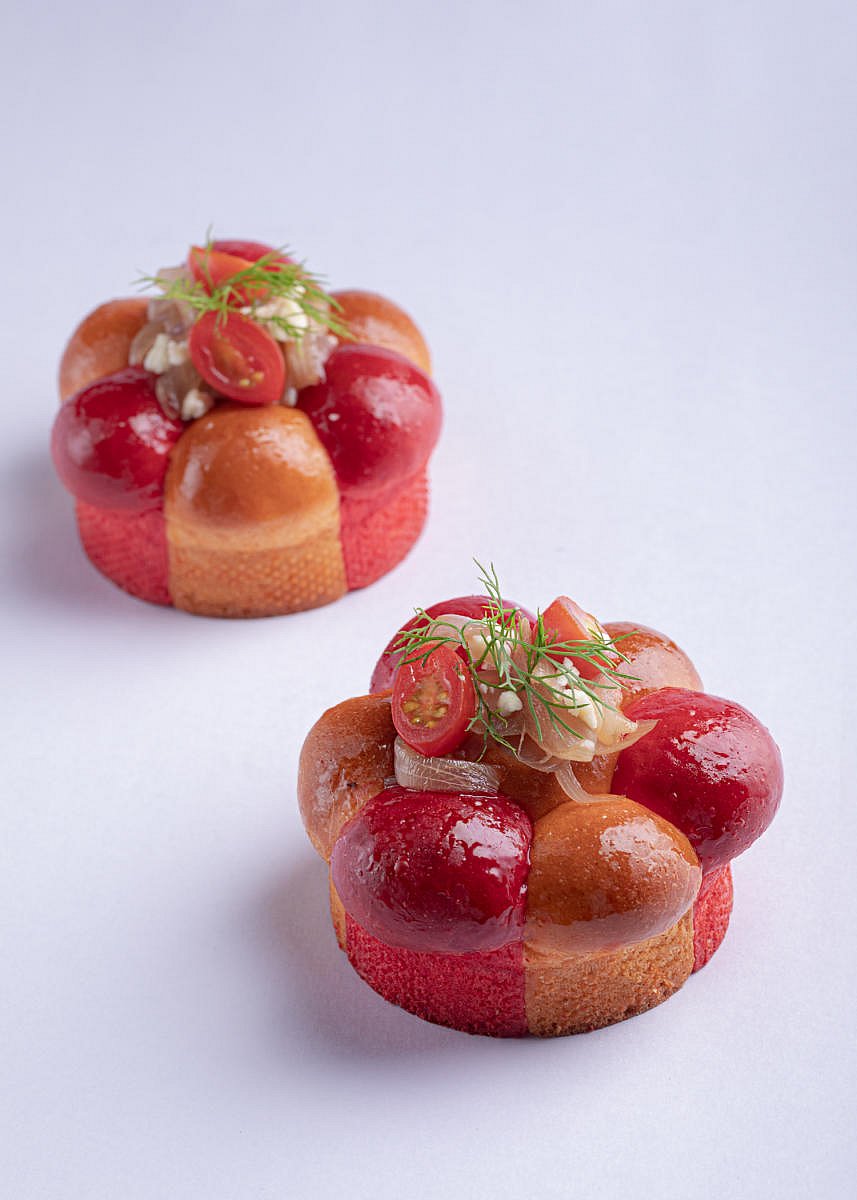 Bacon makhani brioche by Chef Avin