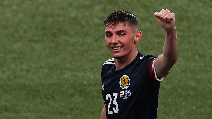 Gilmour's emergence is the latest case of Scottish players having the tenacity to compete with the likes of Modric. Credit: Reuters Photo