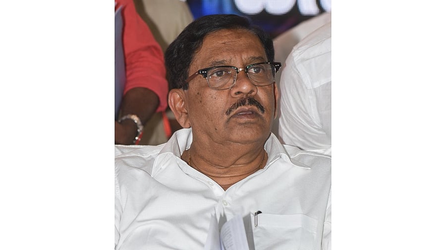 G Parameshwara. Credit: DH file photo