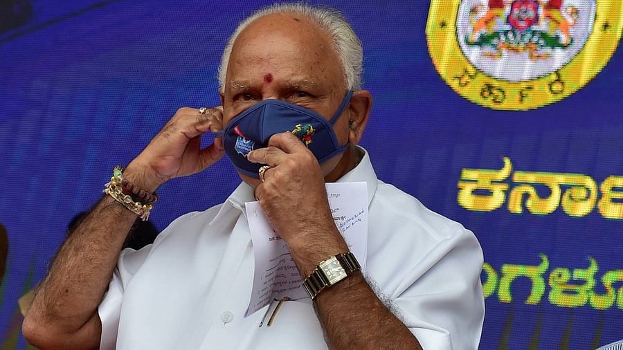 Karnataka Chief Minister B S Yediyurappa. Credit: PTI File Photo