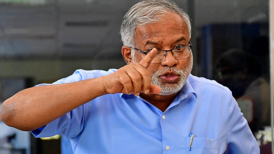 Primary and Secondary Education Minister S Suresh Kumar. Credit: DH file photo