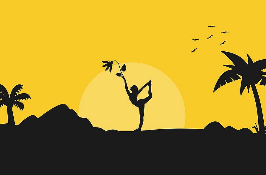 Natarajasana (Dancer Pose). Picture credit: Pixabay