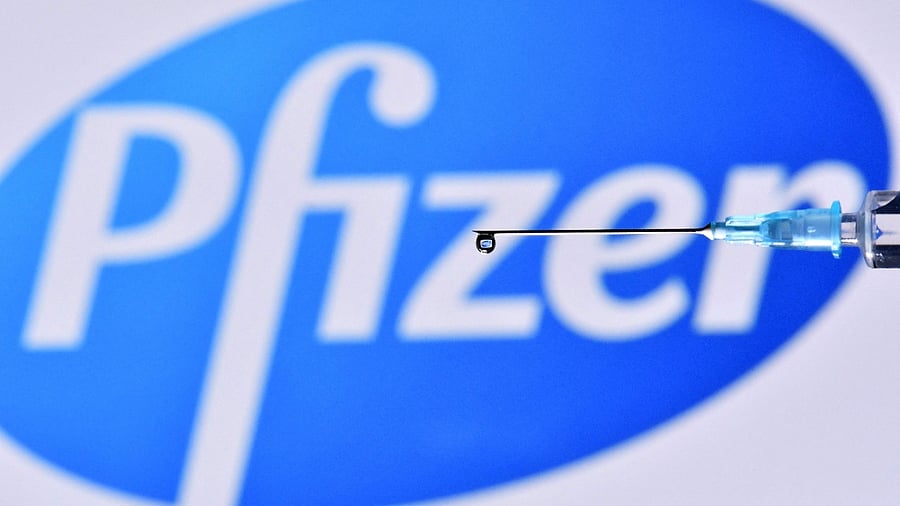 Pfizer, he said, is confident of producing three billion doses of Covid-19 vaccines and another four billion by next year. Credit: AFP File Photo
