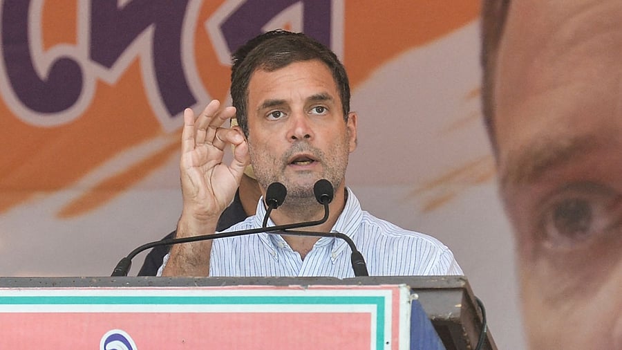 Congress leader Rahul Gandhi. Credit: AFP Photo