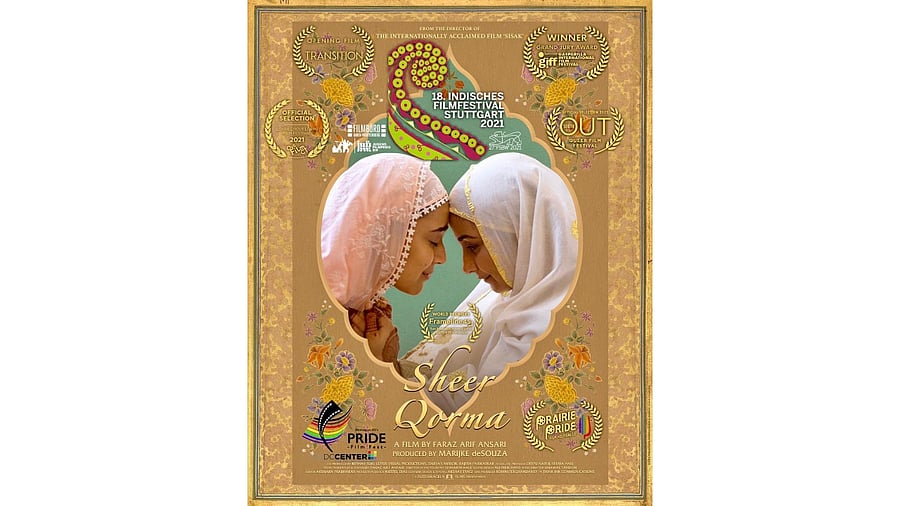 Sheer Qorma, which stars Swara Bhasker, Divya Dutta and Shabana Azmi, is nominated for the best film and 'German Star of India' award at the festival. Credit: Twitter/@ReallySwara