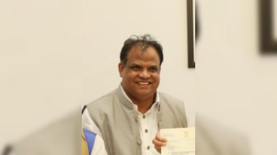 Alipurduar BJP MP, John Barla. Credit: Twitter/@johnbarlabjp