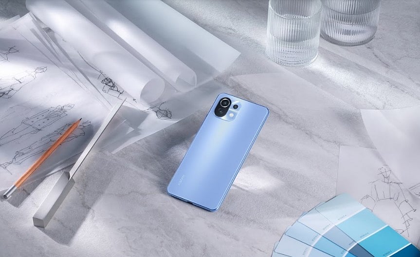 The new Mi 11 Lite launched in India. Credit: Xiaomi