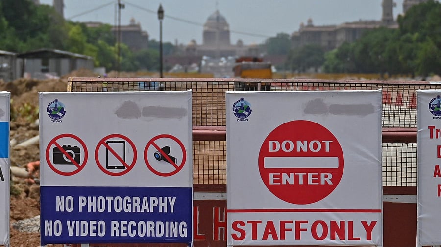 These new buildings will come on the plot where the Indira Gandhi National Centre for the Arts is currently located. Credit: AFP Photo