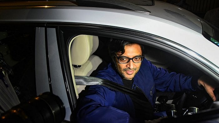 Senior television journalist Arnab Goswami. Credit: PTI File Photo