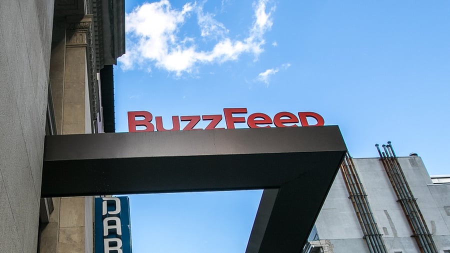 <div class="paragraphs"><p>BuzzFeed logo. </p></div>